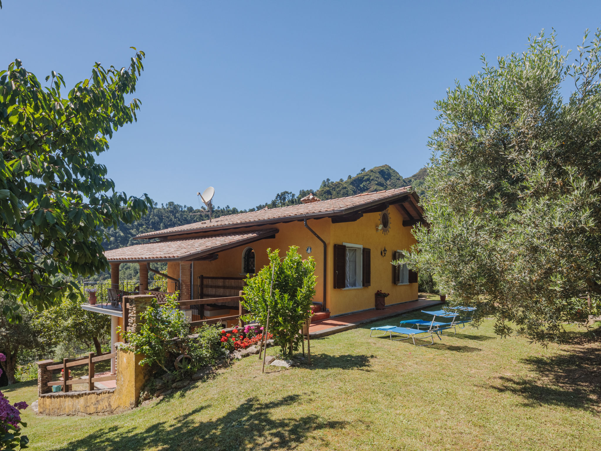 Foto 1 - Casa de 2 habitaciones en Montignoso con jardín y vistas al mar