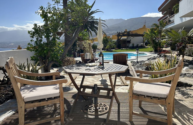 Apartamento de 2 quartos em El Rosario com piscina privada e jardim - Foto 40