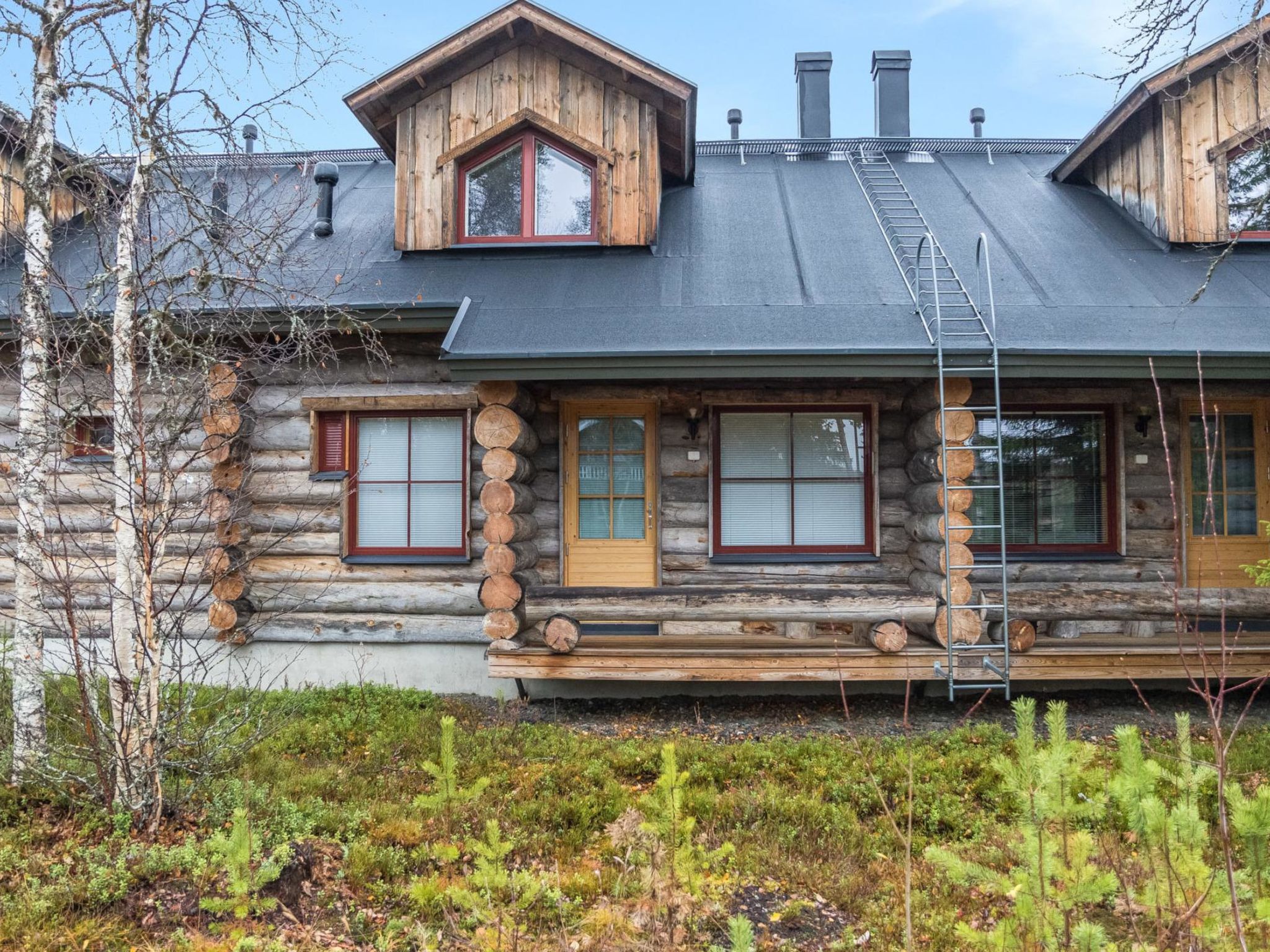 Foto 3 - Haus mit 1 Schlafzimmer in Kolari mit sauna und blick auf die berge