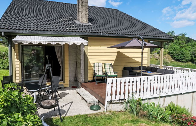 Casa con 6 camere da letto a Tysnes con giardino e terrazza - Foto 23