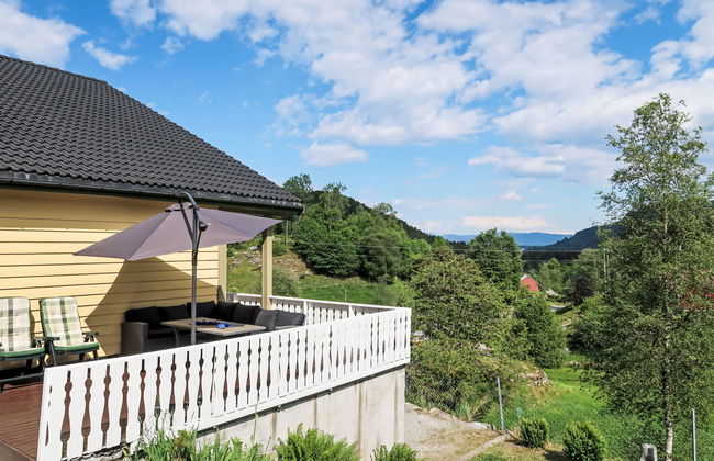 Casa con 6 camere da letto a Tysnes con giardino e terrazza - Foto 24