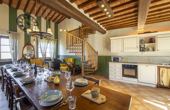 Maison de 9 chambres à Lucignano avec piscine privée et jardin - Photo 6