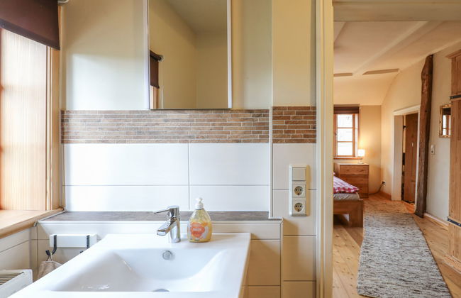 Apartamento de 1 quarto em Sandbostel com jardim e terraço - Foto 14