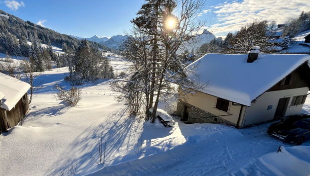 Apartment mit 3 Schlafzimmern in Saanen - Foto 3