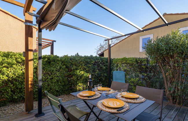Casa de 1 quarto em Narbonne com piscina e terraço - Foto 15