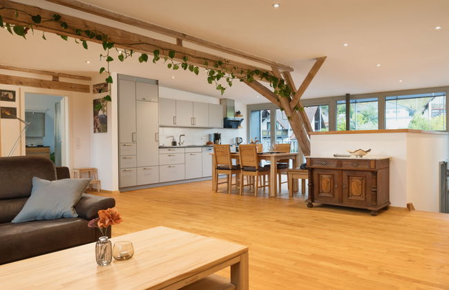 Apartamento de 3 quartos em Fischbach bei Dahn com jardim - Foto 1
