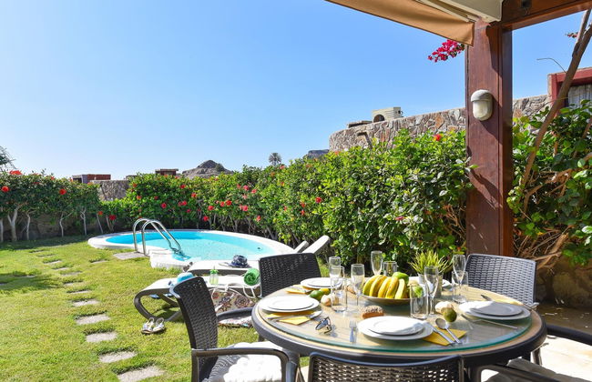 Casa de 4 quartos em Mogán com piscina privada e jardim - Foto 2