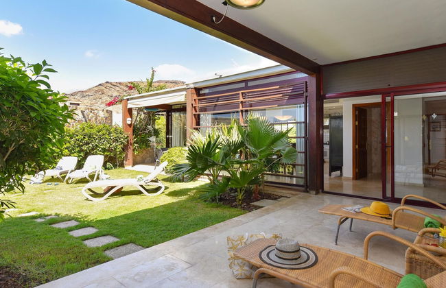 Casa de 4 quartos em Mogán com piscina privada e jardim - Foto 18