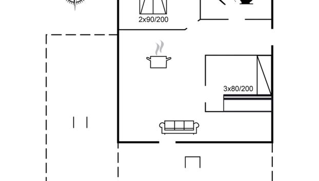 Haus mit 2 Schlafzimmern in Haderslev mit terrasse - Foto 2