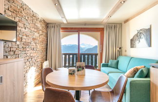 Foto 1 - Appartamento con 1 camera da letto a La Léchère con terrazza e vista sulle montagne