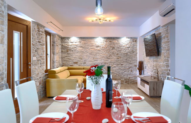 Casa de 4 quartos em Ližnjan com piscina privada e jardim - Foto 9