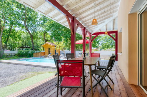 Photo 2 - Maison de 3 chambres à Lanton avec piscine privée et jardin