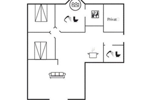 Foto 36 - Casa de 3 habitaciones en Nørre Nebel con terraza y sauna