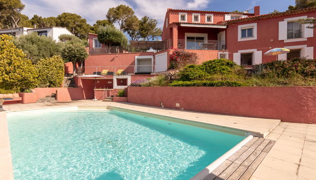 Apartment mit 2 Schlafzimmern in Hyères mit schwimmbad und garten - Foto 4