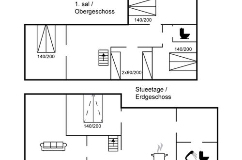 Foto 2 - Apartamento de 5 quartos em Nexø com terraço