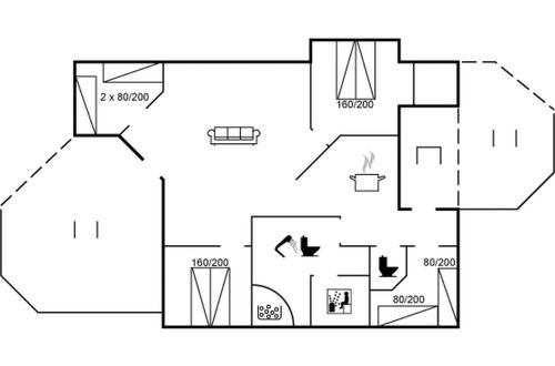 Foto 2 - Casa de 4 quartos em Sydals com terraço e sauna