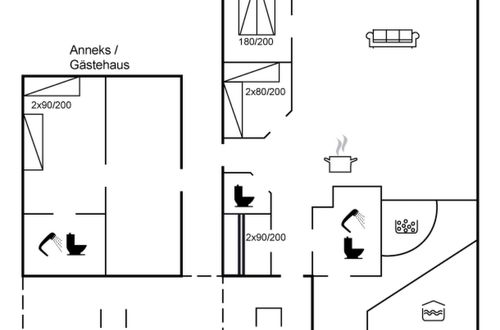 Foto 2 - Casa con 3 camere da letto a Løkken con piscina privata e terrazza