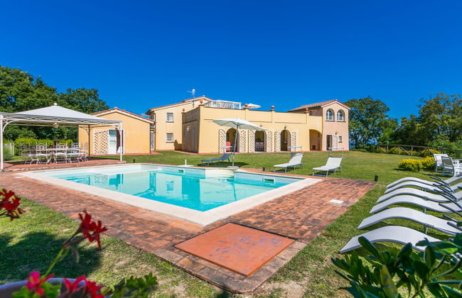 Haus mit 9 Schlafzimmern in Montecatini Val di Cecina mit privater pool und garten - Foto 5