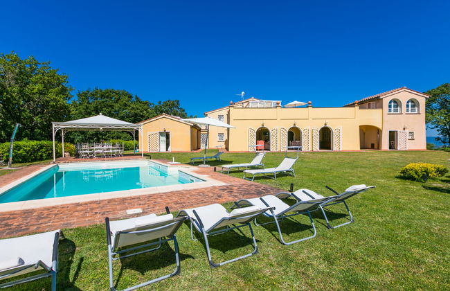 Haus mit 9 Schlafzimmern in Montecatini Val di Cecina mit privater pool und garten - Foto 1