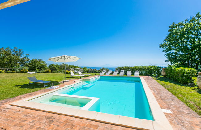 Haus mit 9 Schlafzimmern in Montecatini Val di Cecina mit privater pool und garten - Foto 2