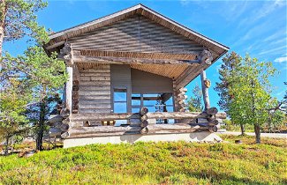 Foto 1 - Casa de 2 habitaciones en Inari con sauna y vistas a la montaña