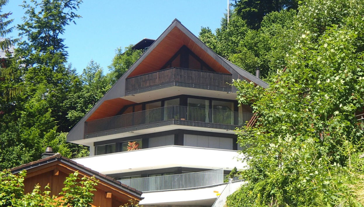 Apartamento de 2 quartos em Engelberg com jardim - Foto 1