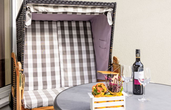 Apartamento de 2 quartos em Zinnowitz com terraƧo - Foto 24