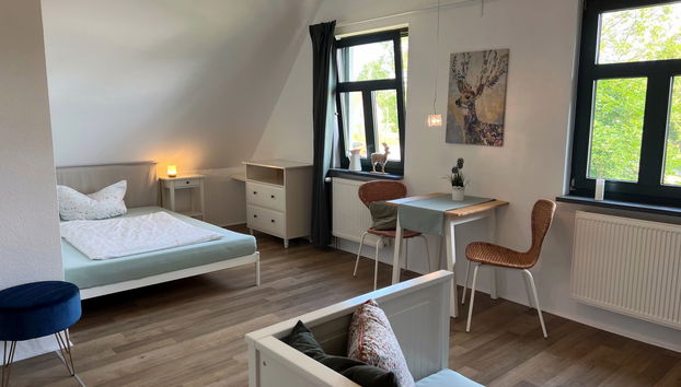 Apartamento de 1 quarto em Dargun com piscina e jardim - Foto 2