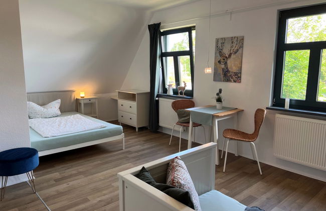 Apartamento de 1 quarto em Dargun com piscina e jardim - Foto 2