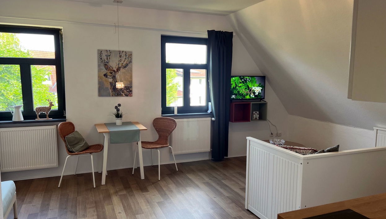 Apartamento de 1 quarto em Dargun com piscina e jardim - Foto 1