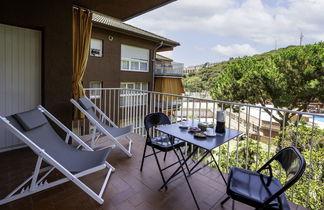 Foto 2 - Apartamento de 2 quartos em Sant Vicenç de Montalt com piscina e vistas do mar