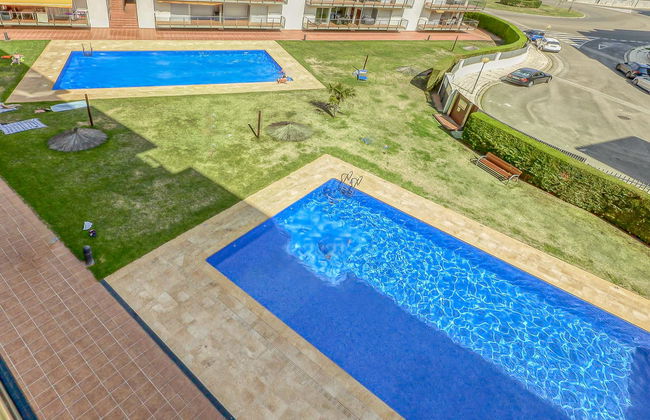 Apartamento de 3 quartos em Roses com piscina e jardim - Foto 19