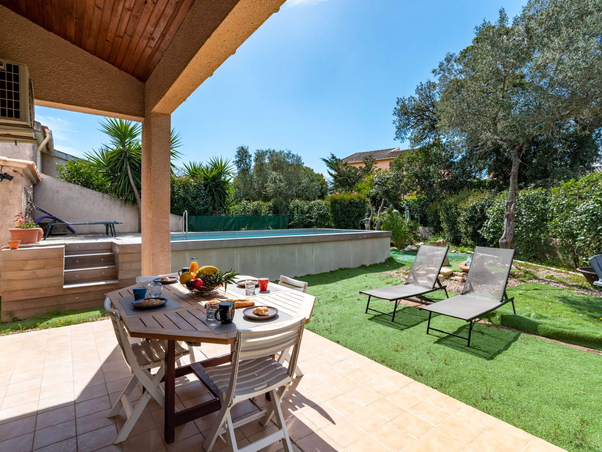 Foto 2 - Casa de 3 habitaciones en Porto-Vecchio con piscina privada y jardín