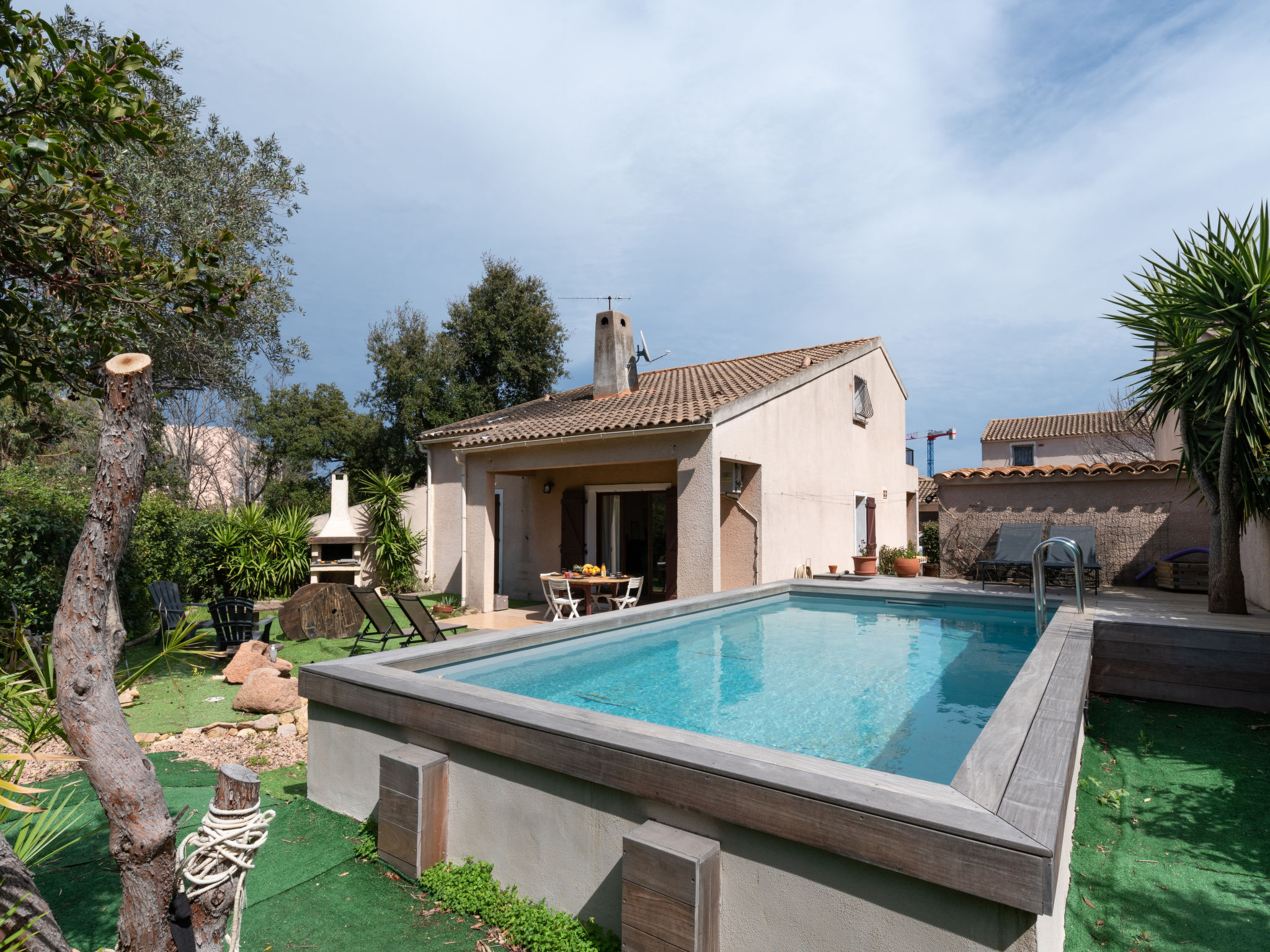 Foto 6 - Casa de 3 habitaciones en Porto-Vecchio con piscina privada y vistas al mar