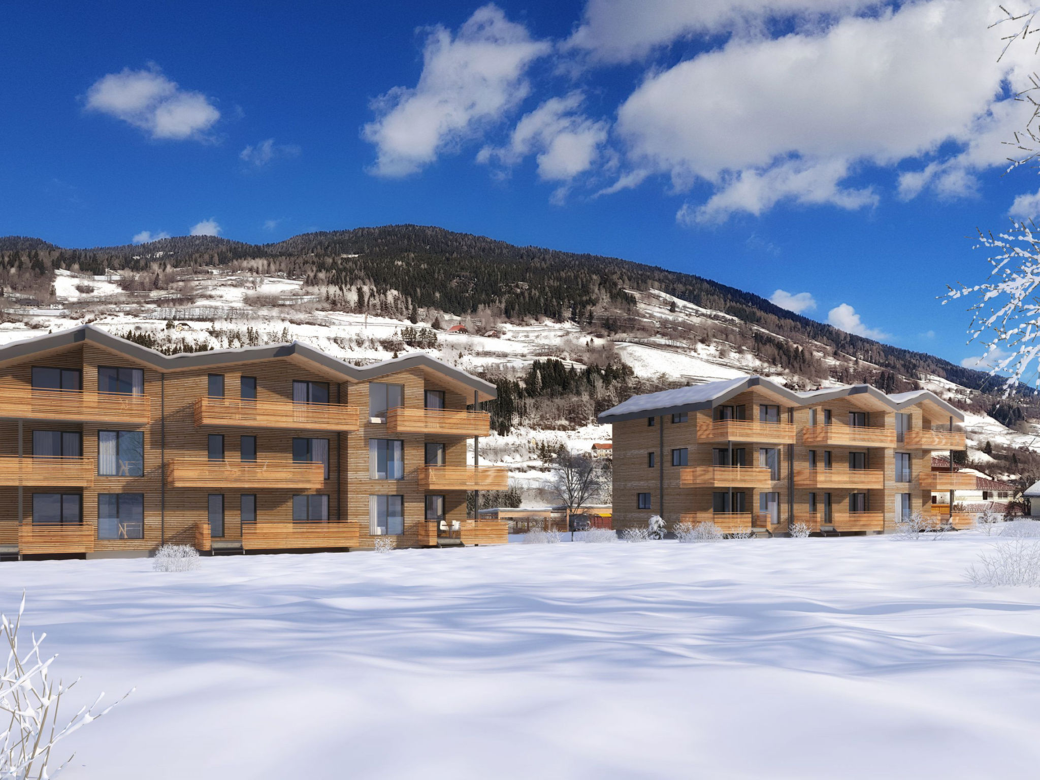 Foto 6 - Apartment mit 2 Schlafzimmern in Sankt Georgen am Kreischberg mit sauna und blick auf die berge