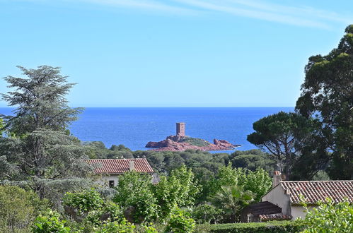 Foto 44 - Apartamento de 1 quarto em Saint-Raphaël com piscina e jardim