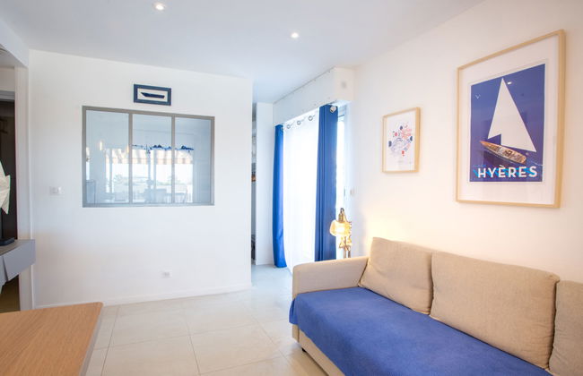 Apartamento de 1 quarto em Hyères com terraço - Foto 8
