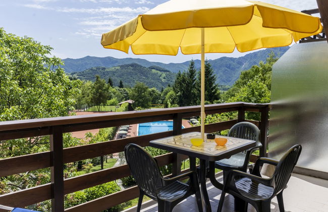 Apartamento de 2 quartos em Tremosine sul Garda com piscina e jardim - Foto 17