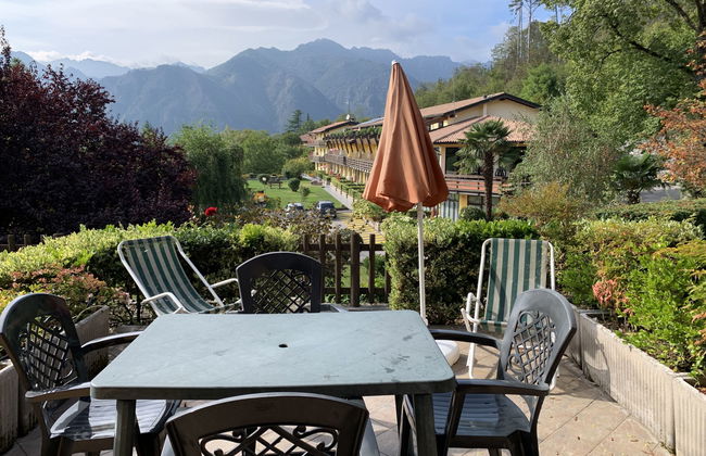 Apartamento de 2 quartos em Tremosine sul Garda com piscina e jardim - Foto 13