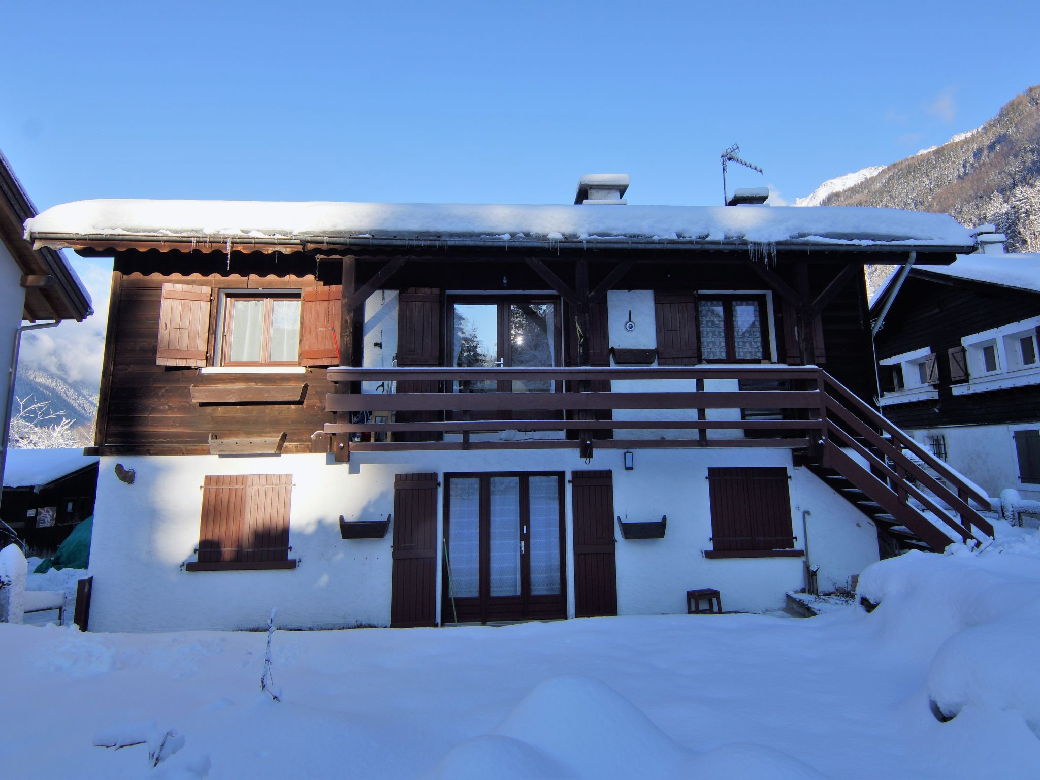 Foto 3 - Apartment mit 1 Schlafzimmer in Chamonix-Mont-Blanc mit garten und blick auf die berge