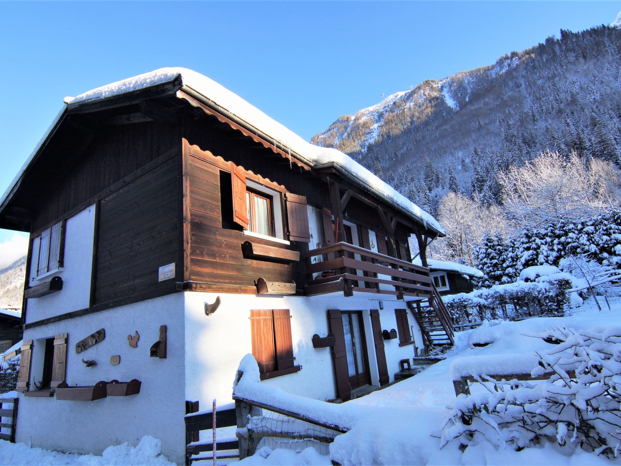 Foto 18 - Appartamento con 1 camera da letto a Chamonix-Mont-Blanc con giardino e vista sulle montagne