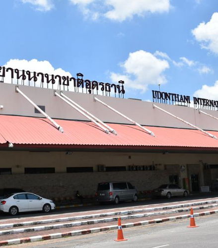 Foto - Cruzando a Fronteira de Vientiane para o Aeroporto de Udon Thani - Tour Privado