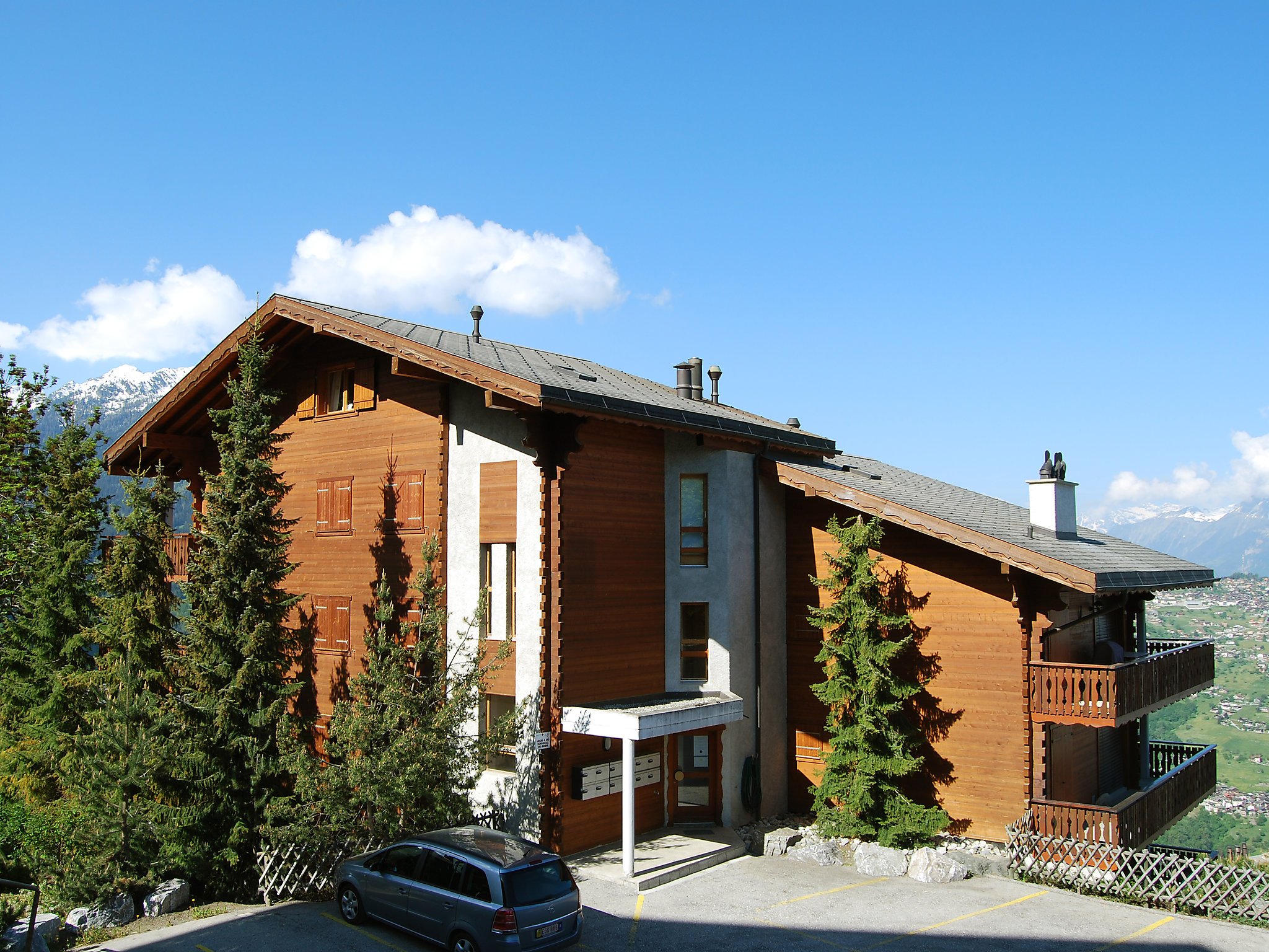 Foto 1 - Apartamento de 2 habitaciones en Nendaz con vistas a la montaña