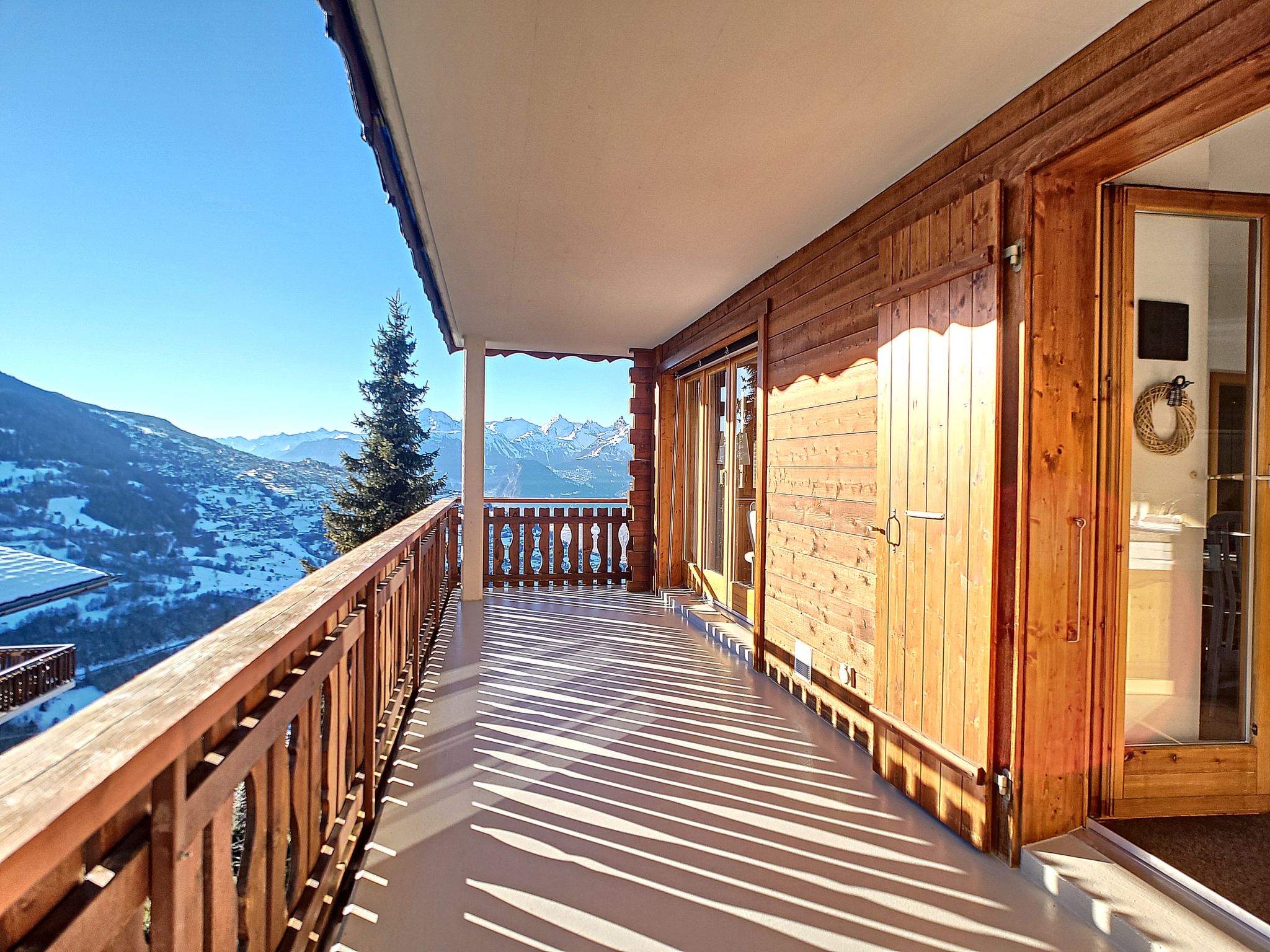 Foto 1 - Apartamento de 2 habitaciones en Nendaz con vistas a la montaña