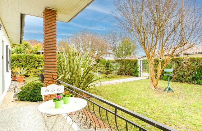 Casa de 4 quartos em Arès com piscina privada e jardim - Foto 22