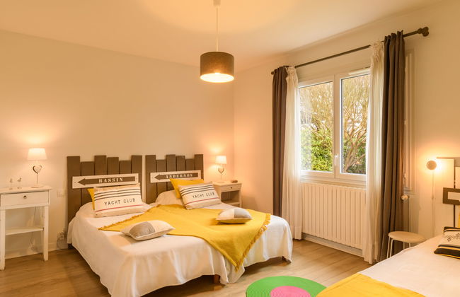 Casa de 4 quartos em Arès com piscina privada e jardim - Foto 4