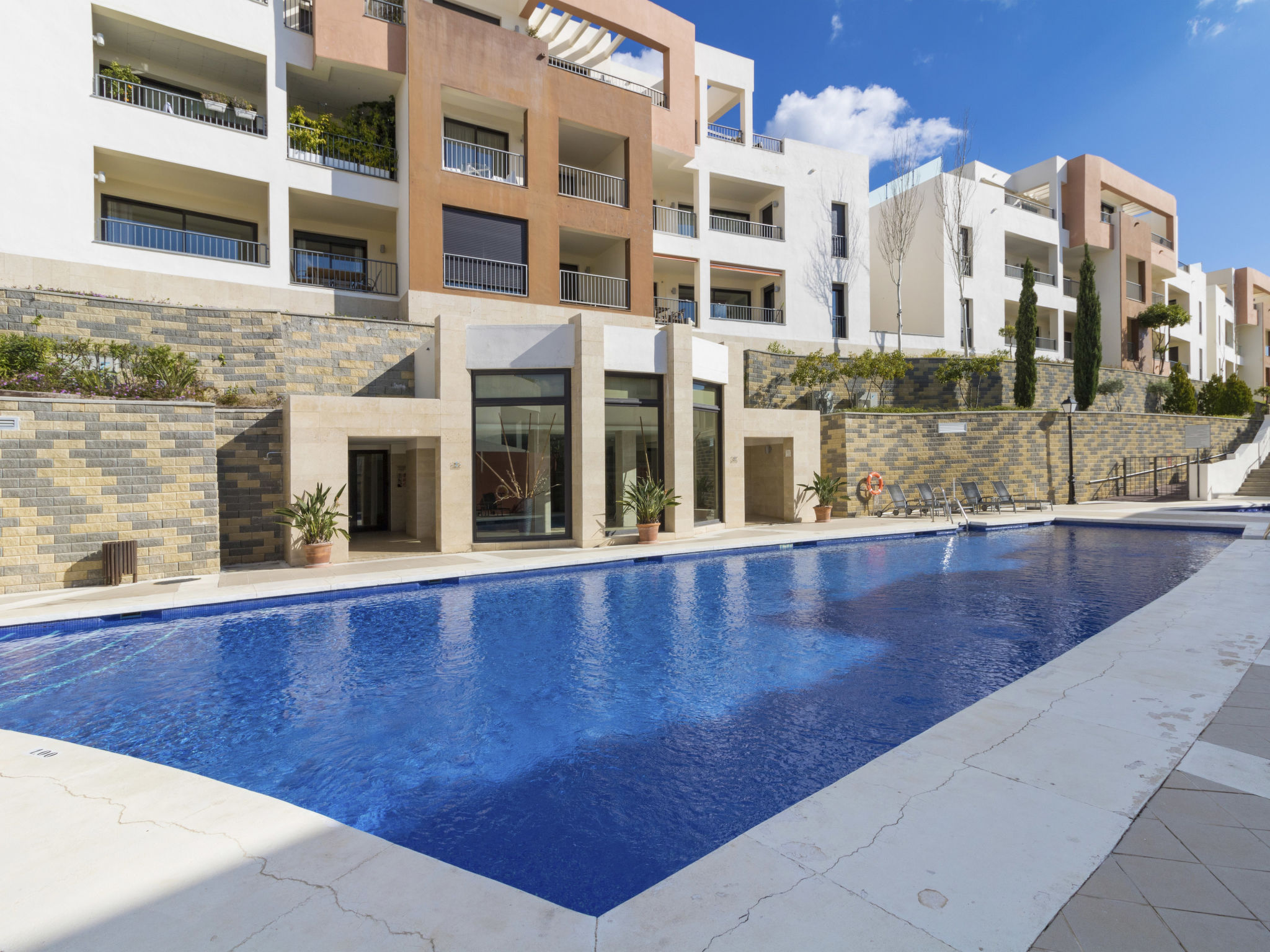 Foto 20 - Apartamento de 1 quarto em Marbella com piscina e vistas do mar