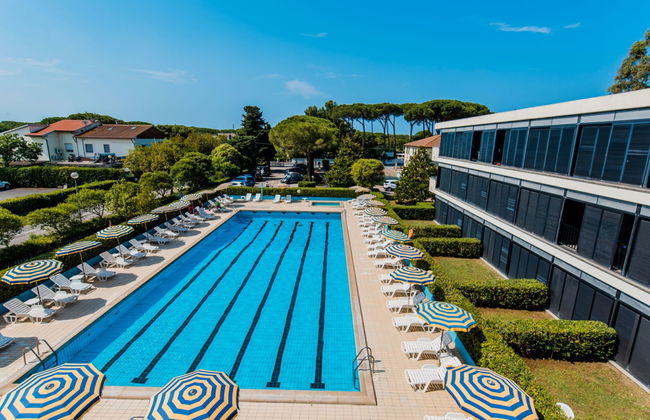 Apartamento de 2 quartos em Bibbona com piscina e jardim - Foto 13