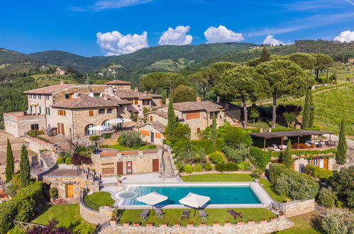 Foto 6 - Casa con 6 camere da letto a Greve in Chianti con piscina privata e giardino