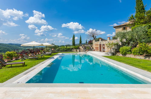 Foto 1 - Casa con 6 camere da letto a Greve in Chianti con piscina privata e giardino